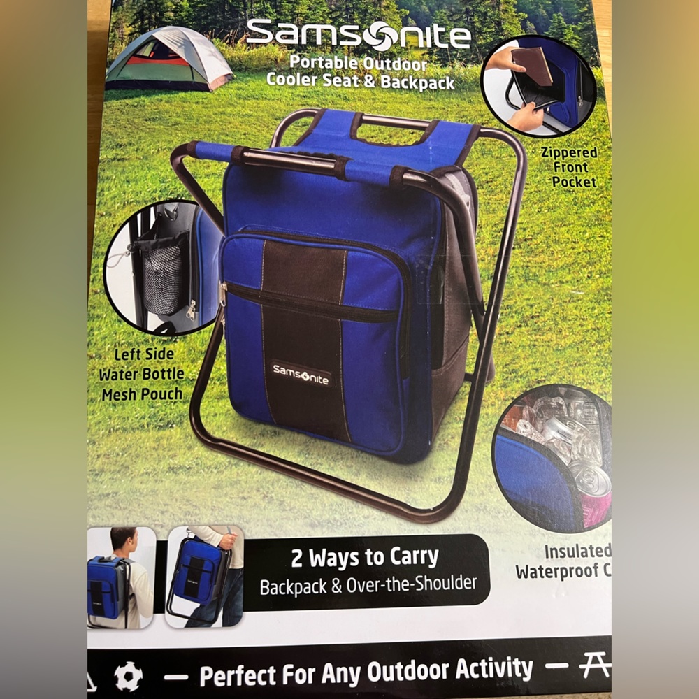 Samsonite Portable Outdoor Cooler Sear & Backpack